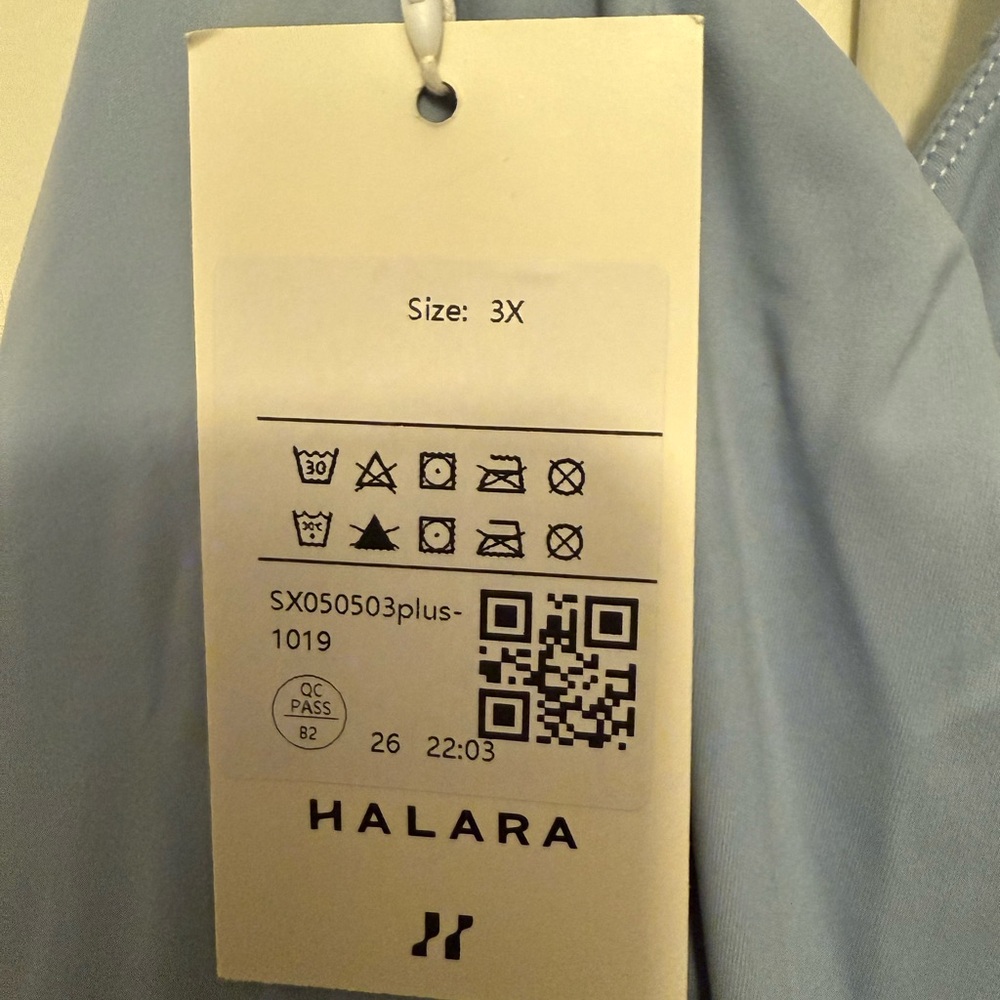 Halara Everyday Soft Blue Sleeveless Dress - Picture 5 of 6